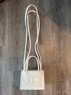 Telfar Mini Shopping Bag White - Mini Size - Good Condition